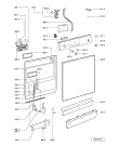 Схема №3 ADP 4545 WH с изображением Микромодуль для посудомоечной машины Whirlpool 481221838598