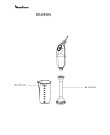 Схема №1 DDJ141(0) с изображением Блендерная ножка для электроблендера Moulinex MS-0695567