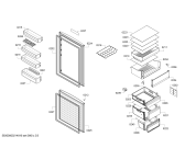 Схема №2 KGE39VI4A Bosch с изображением Дверь морозильной камеры для холодильника Bosch 00777988