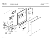 Схема №6 SE25230II с изображением Передняя панель для посудомоечной машины Siemens 00350996
