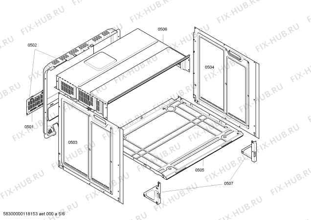 Схема №1 HB300250 с изображением Панель управления для духового шкафа Siemens 00661302