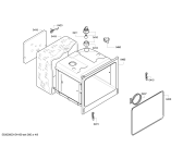 Схема №4 HB9TI51GB с изображением Фронтальное стекло для духового шкафа Bosch 00685394
