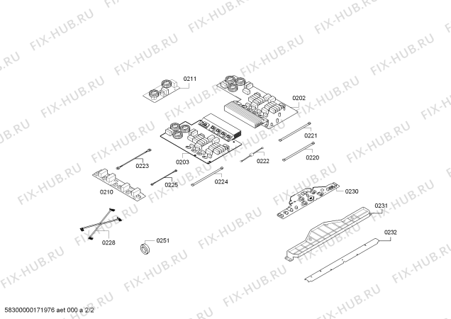 Схема №2 PIP875N17E IH6.1 - Flex с изображением Стеклокерамика для духового шкафа Bosch 00689722