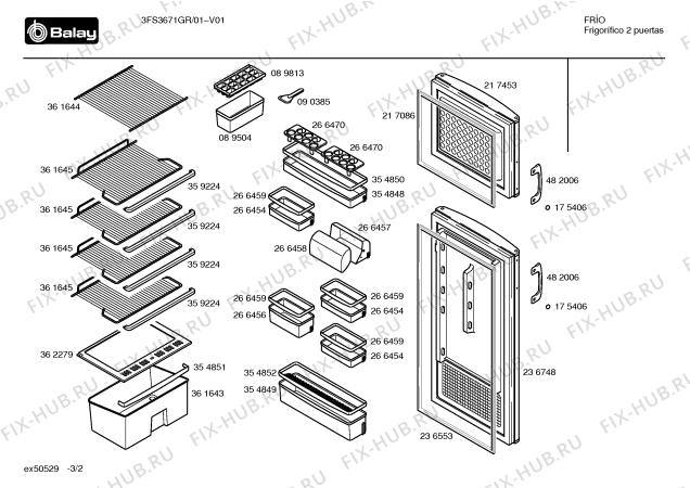 Схема №3 KSV32365IE с изображением Цоколь для холодильника Bosch 00363084