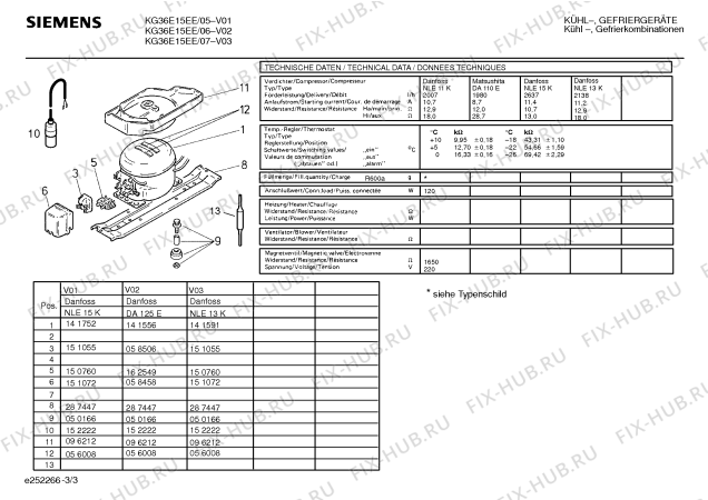 Схема №1 KG36E15EE с изображением Дверь для холодильника Siemens 00209831