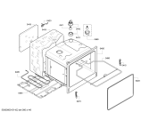 Схема №5 CH110250 с изображением Панель управления для электропечи Bosch 00671665