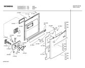 Схема №5 SL84A306UC hydroSensor с изображением Панель управления для электропосудомоечной машины Siemens 00437016
