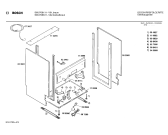 Схема №4 SMU7081 с изображением Панель для посудомойки Bosch 00282769
