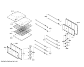 Схема №7 U15E54N0GB с изображением Модуль управления, незапрограммированный для плиты (духовки) Bosch 00658007