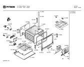 Схема №4 P1PC7687WP с изображением Ручка выбора температуры для плиты (духовки) Bosch 00171128