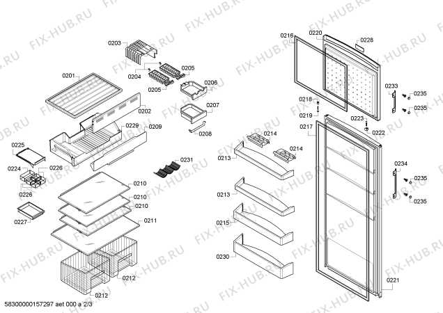 Схема №3 BD2668TM с изображением Ручка двери для холодильной камеры Bosch 00479655