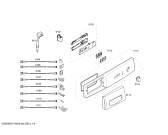 Схема №3 WAA12165ME с изображением Панель управления для стиральной машины Bosch 00661223