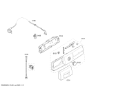 Схема №4 3SC938CE с изображением Панель управления для электросушки Bosch 00446601
