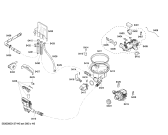 Схема №3 SHE98M05UC с изображением Панель управления для посудомойки Bosch 00479134