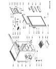 Схема №1 ART 534/H с изображением Дверь для холодильной камеры Whirlpool 481241828198