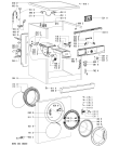 Схема №2 AWO/D 4110 с изображением Обшивка для стиралки Whirlpool 481245215871