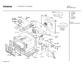 Схема №2 HF75955NL с изображением Передняя панель для свч печи Siemens 00288283