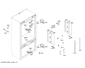 Схема №4 B36ET71SN с изображением Монтажный набор для холодильной камеры Bosch 00675013