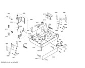 Схема №6 SGU59T05SK с изображением Передняя панель для посудомойки Bosch 00449491