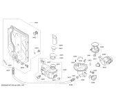 Схема №4 SN26L870II elementPro, maxiSpace с изображением Силовой модуль запрограммированный для посудомоечной машины Siemens 00750518