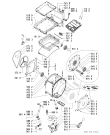 Схема №1 WATE AKTIV 1200 с изображением Декоративная панель для стиральной машины Whirlpool 481245212231