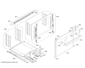 Схема №5 HEB23D120 с изображением Фронтальное стекло для духового шкафа Bosch 00681622