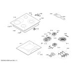Схема №1 EA3HN50 с изображением Стеклокерамика для духового шкафа Bosch 00474579