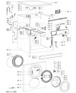 Схема №1 FL 1266 с изображением Модуль (плата) для стиральной машины Whirlpool 480111101015