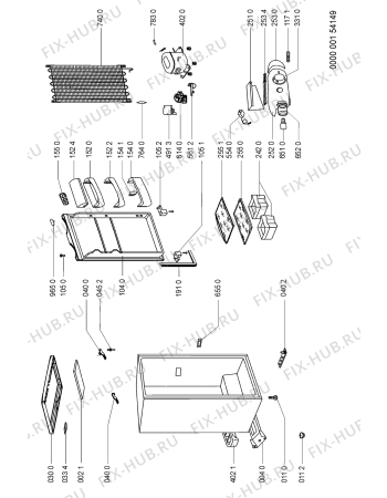 Схема №1 ARC08208 (F091180) с изображением Инструкция по эксплуатации для холодильника Indesit C00346303