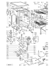 Схема №2 GSF 5273 TW-WS с изображением Обшивка для посудомойки Whirlpool 481245370475