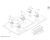Схема №3 NGM5655UC Bosch с изображением Варочная панель для плиты (духовки) Bosch 00771232