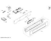 Схема №5 DM301ES с изображением Скоба для духового шкафа Bosch 00608807