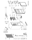 Схема №1 KRC 3047/0 с изображением Дверца для холодильника Whirlpool 481931039438