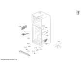 Схема №4 KD64NVL21N с изображением Крышка для холодильной камеры Siemens 00687974