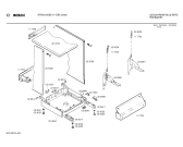 Схема №3 SPS2102GB с изображением Передняя панель для электропосудомоечной машины Bosch 00281924