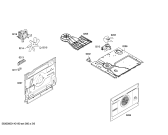 Схема №5 HBN301W1S с изображением Фронтальное стекло для электропечи Bosch 00249283
