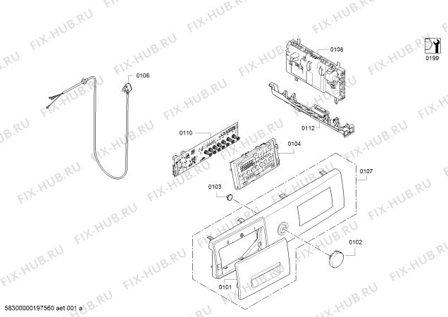 Схема №4 WT47W5600W с изображением Люк для сушилки Siemens 11016970