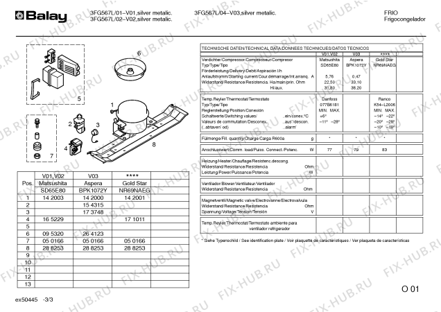 Схема №2 KG36P390 с изображением Заглушка для холодильника Bosch 00168442