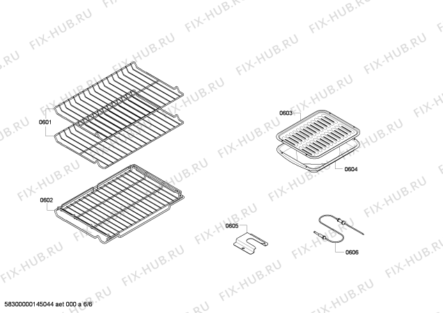 Схема №5 HES7252U с изображением Варочная панель для плиты (духовки) Bosch 00243980