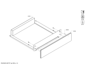 Схема №2 HSC140P51W с изображением Ванна для электропечи Bosch 00772686