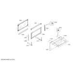 Схема №6 B47FS32H0 с изображением Светодиодный модуль для духового шкафа Bosch 10005115