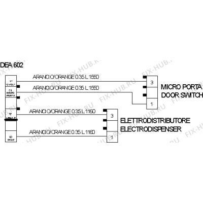 Провод для посудомойки Indesit C00274121 в гипермаркете Fix-Hub