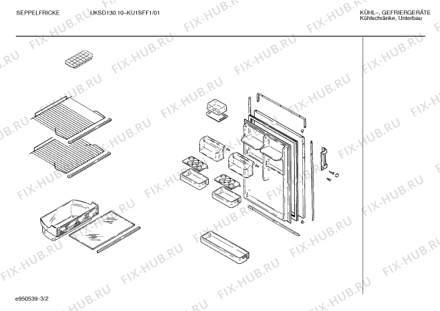 Схема №2 KU1AEF2 с изображением Декоративная планка для холодильника Bosch 00273838