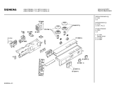Схема №3 WP71110II, AQUATRONIC 7111 с изображением Панель управления для стиралки Siemens 00273504