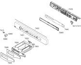 Схема №1 WMC64P (502194, WM70.C) с изображением Декоративная панель для стиралки Gorenje 503112