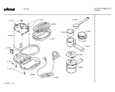 Схема №2 CE7455 с изображением Стеклянная колба для кофеварки (кофемашины) Bosch 00178389