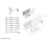 Схема №3 WAA20260BY с изображением Панель управления для стиральной машины Bosch 00448613