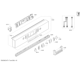 Схема №5 SMI40M02SK с изображением Панель управления для посудомойки Bosch 00706813