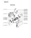 Схема №3 F5047010(P) с изображением Рычаг для электроблендера Krups MS-0672198
