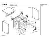 Схема №3 SE34A233SK с изображением Панель управления для посудомойки Siemens 00366901